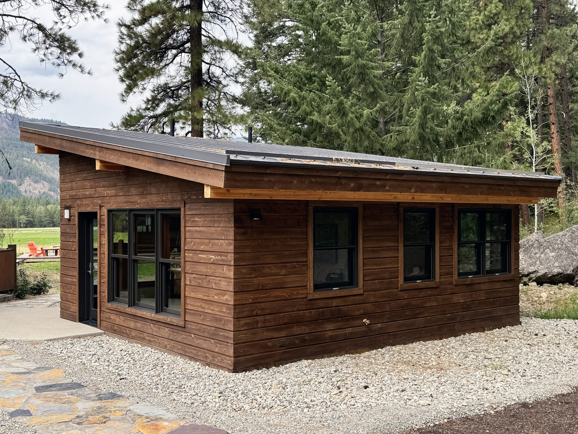 Max's Place — residential architecture, Mazama, WA